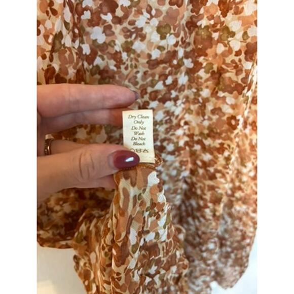 Christy Dawn The Daisy Dress In Terracotta Meadow - Picture 10 of 11